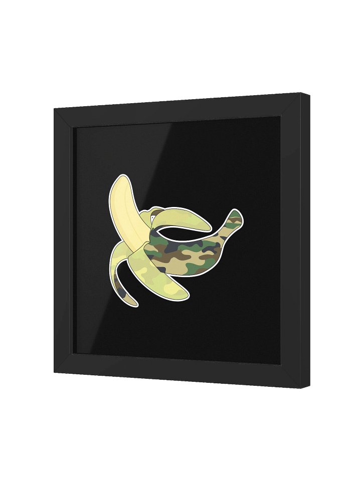 Banana Army Framed High-Quality Matte Poster product image (5)