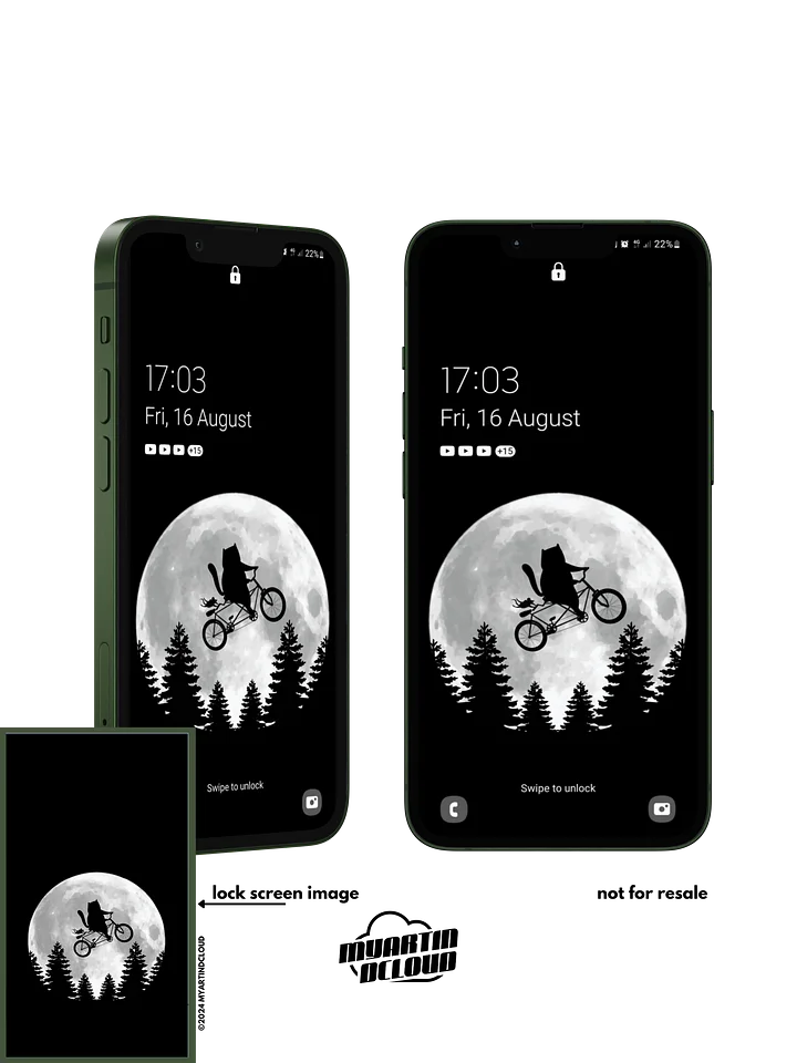 Moonlit Adventure Lock Screen Wallpaper product image (1)