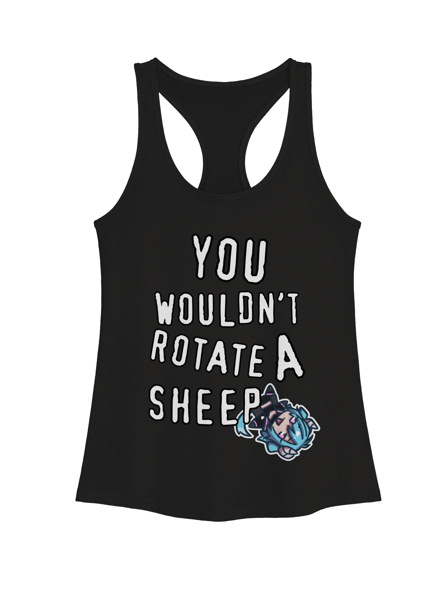 Rotate The SheepDog Racerback Tank product image (1)