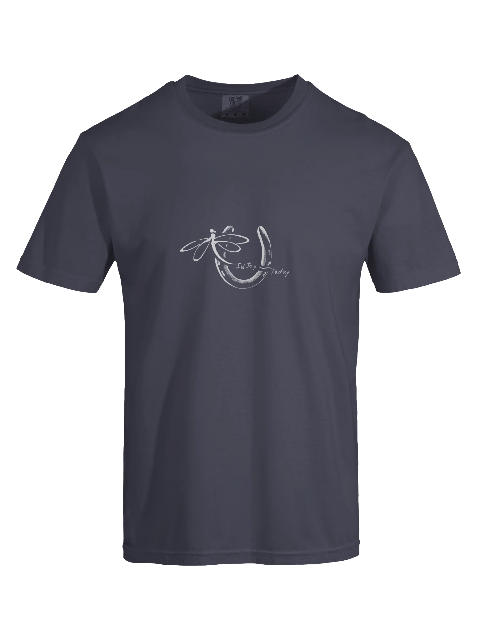 InJoy Today Daily Joy T‑Shirt | Premium Heavyweight Cotton T‑Shirt with InJoy Today Logo product image (4)