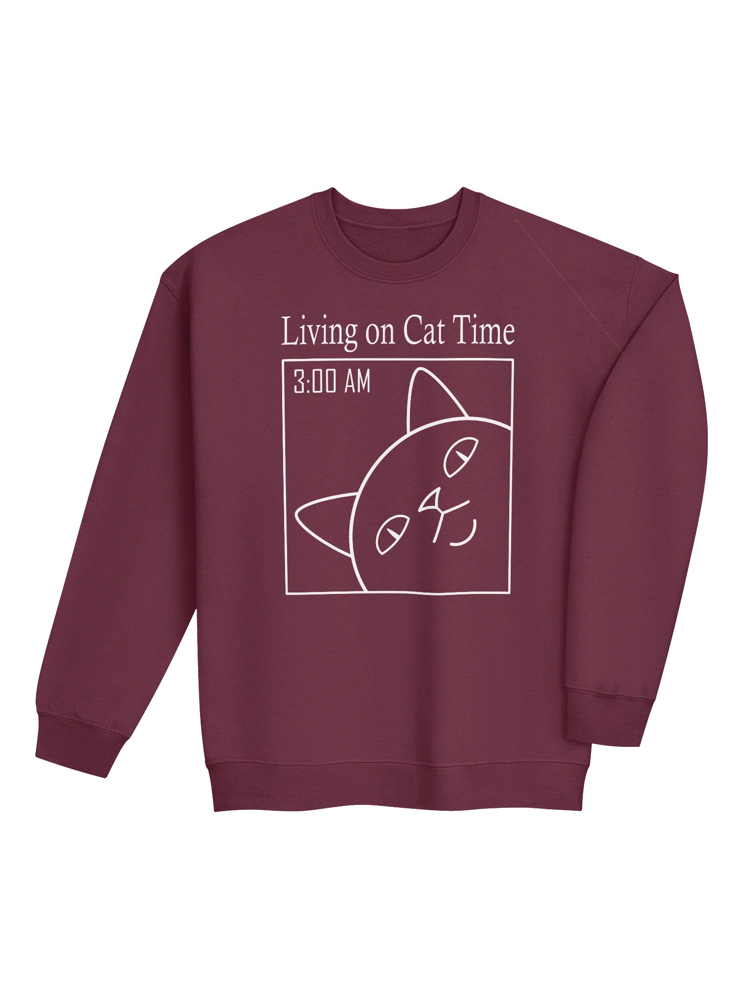 Living on Cat Time - Unisex Adult Sweatshirt product image (24)