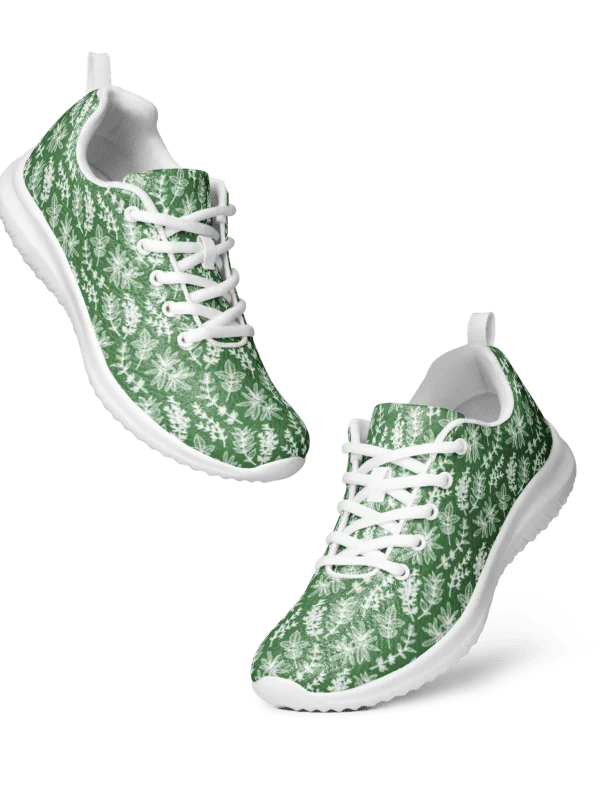 Herbs Athletic Shoes Green/White Male product image (2)