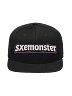 Straightedge Monster IGOR Bone Text Snapback Hat