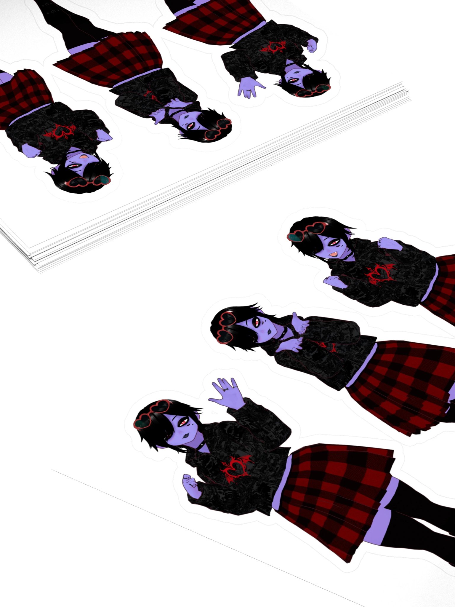 "Stevie" the Vampire Sticker Sheet #2 product image (4)