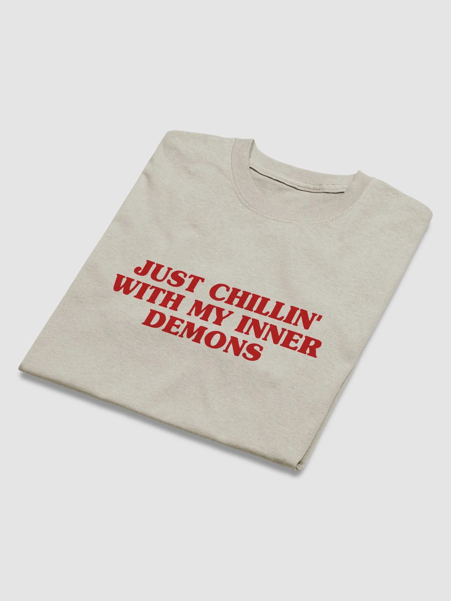 Just Chilling With My Inner Demons T-Shirt product image (2)