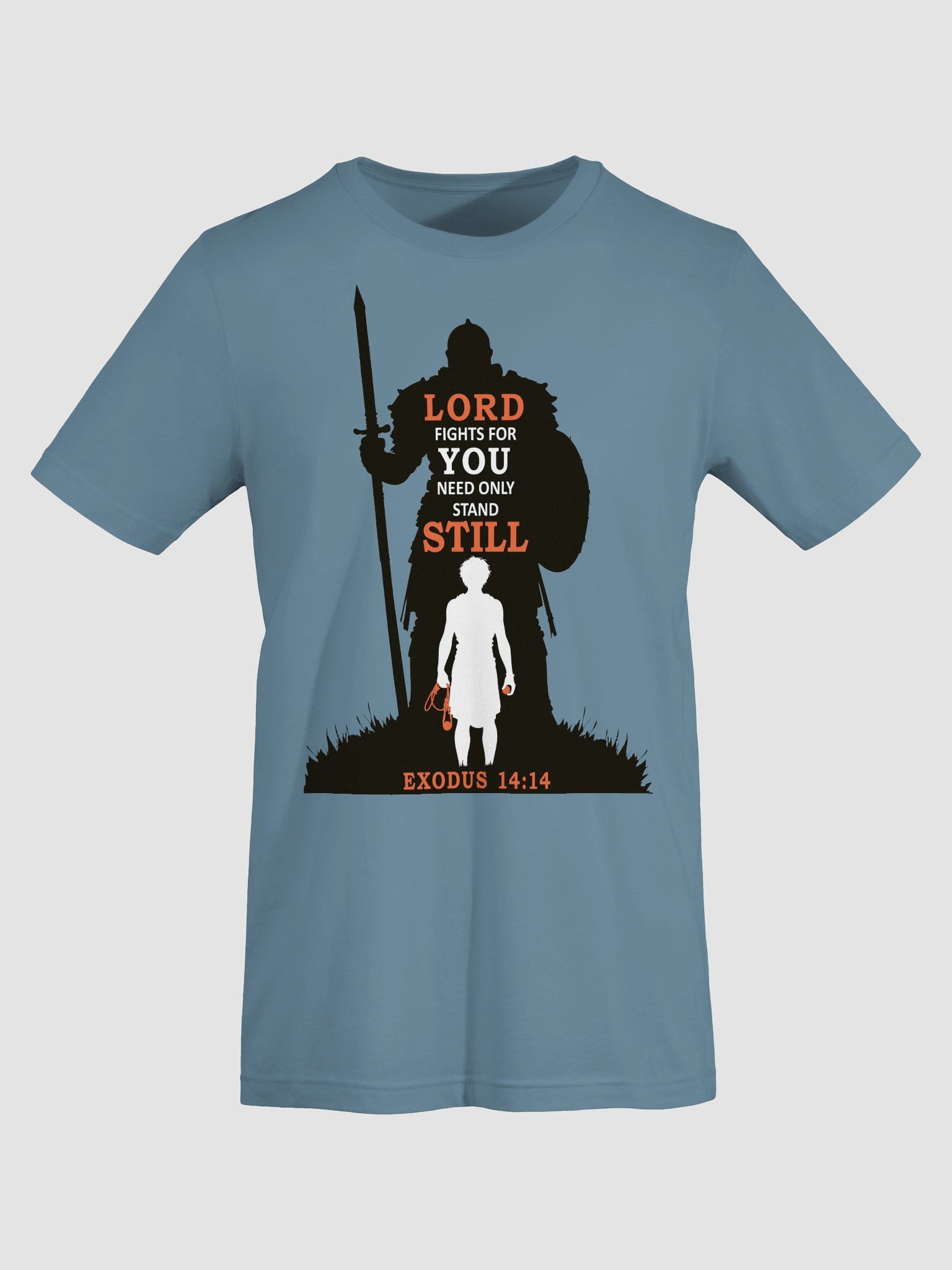 The Lord Fights - Bella+Canvas 3001 product image (7)