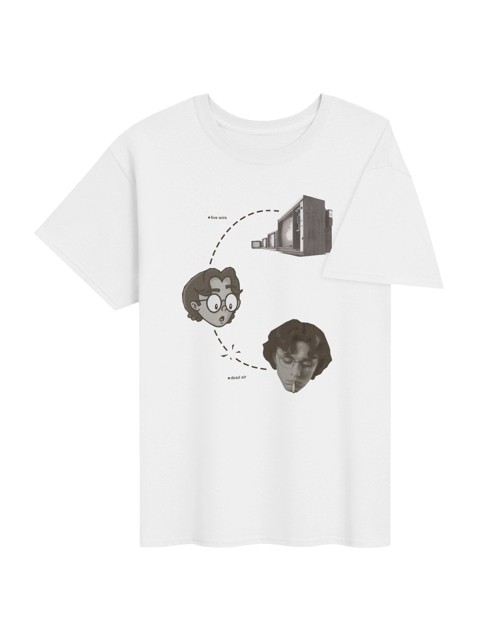"A Twisted Sitcom" Live Wire T-Shirt product image (4)