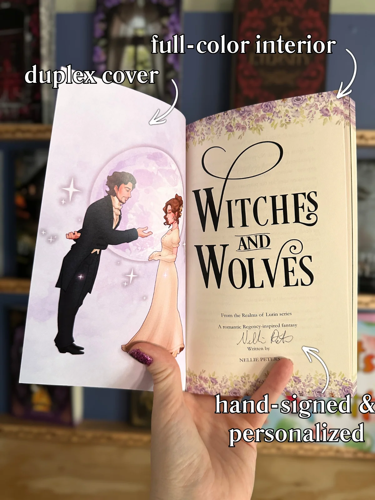 Witches and Wolves signed deluxe paperback product image (3)