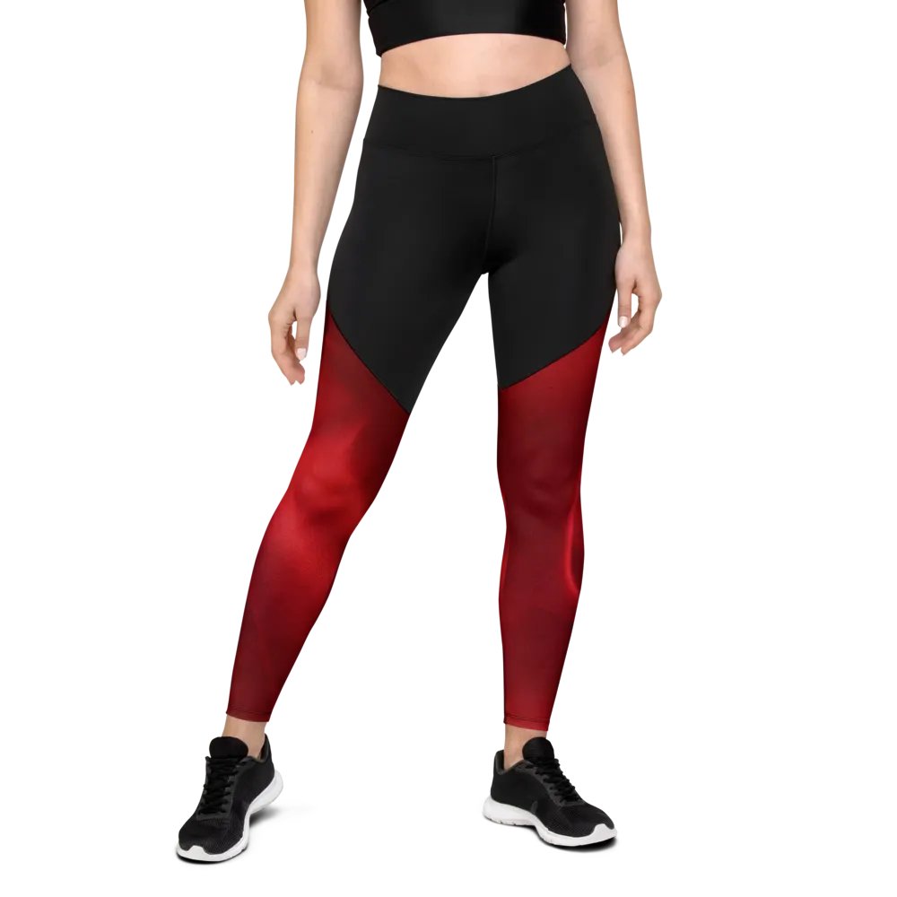Radiant Red Compression Leggings product image (4)