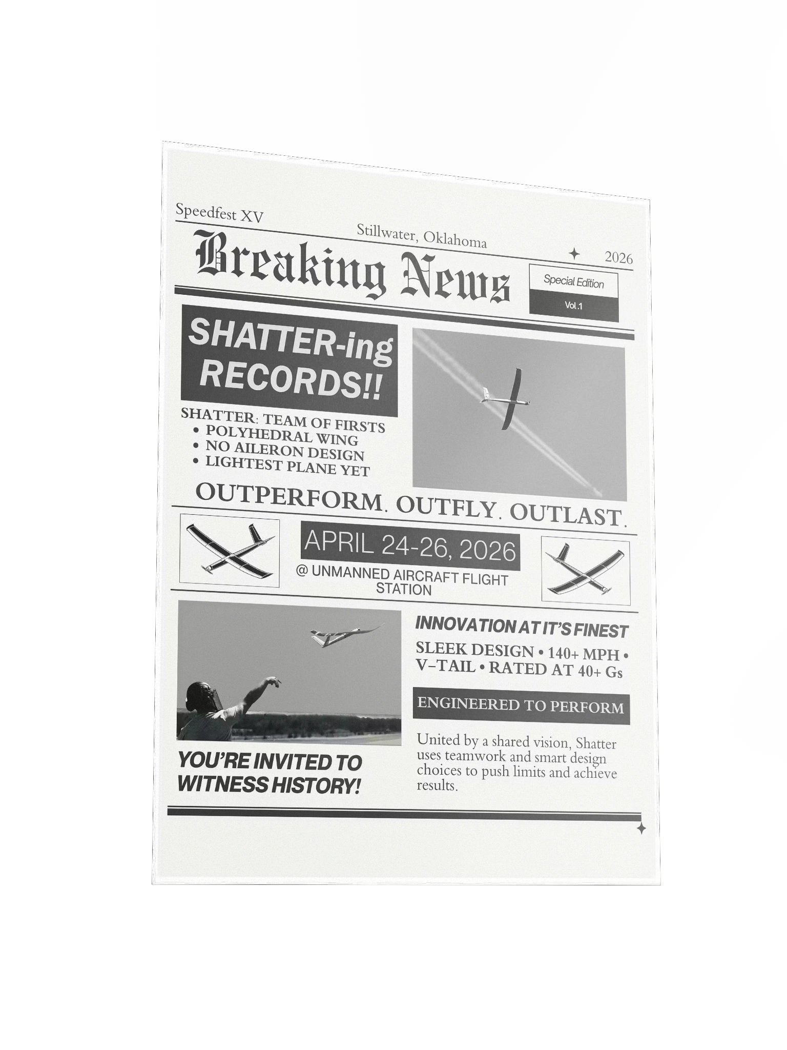 Shattering Records Poster product image (3)