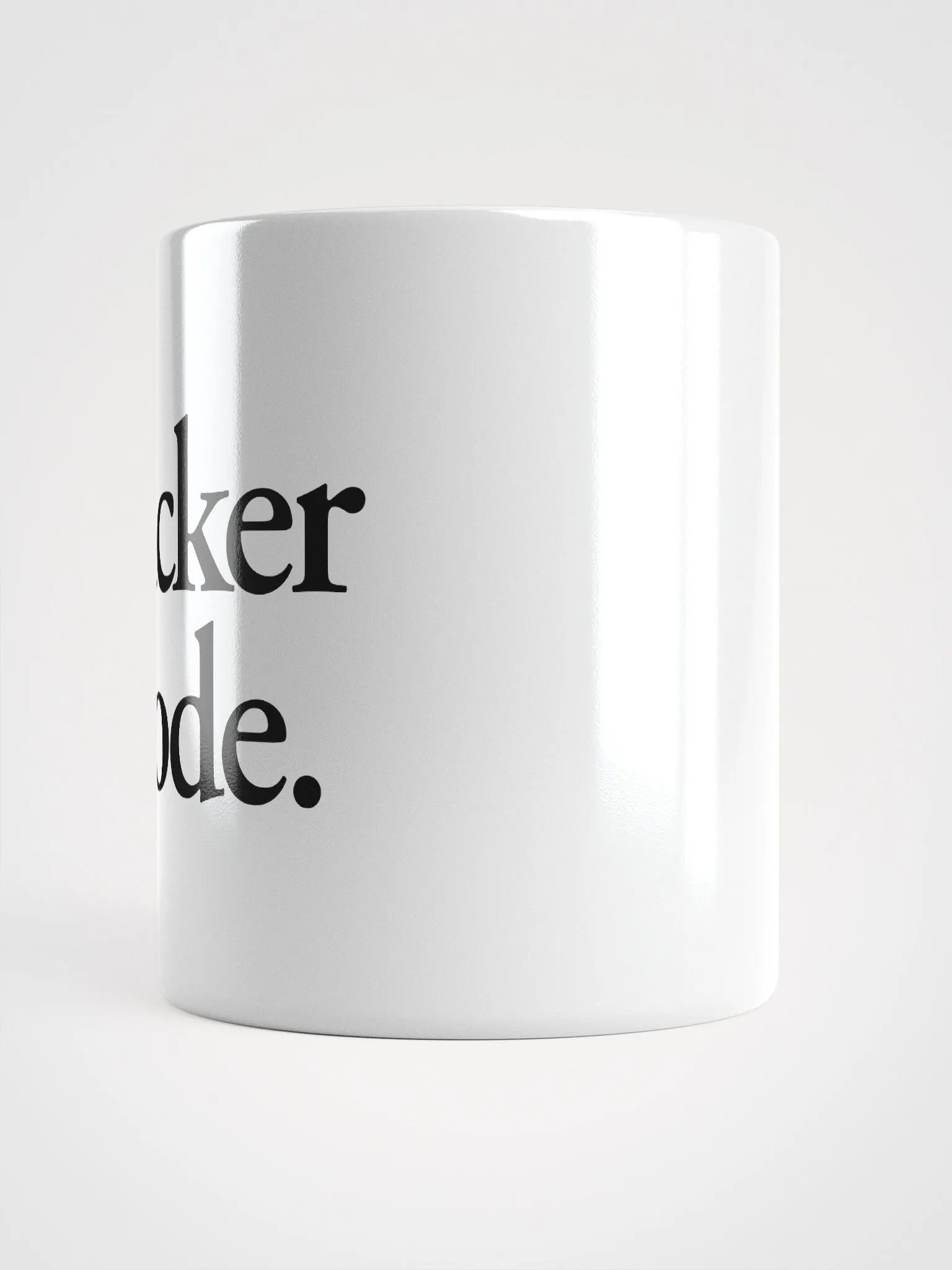 Hacker mode mug - 100% ceramic product image (3)