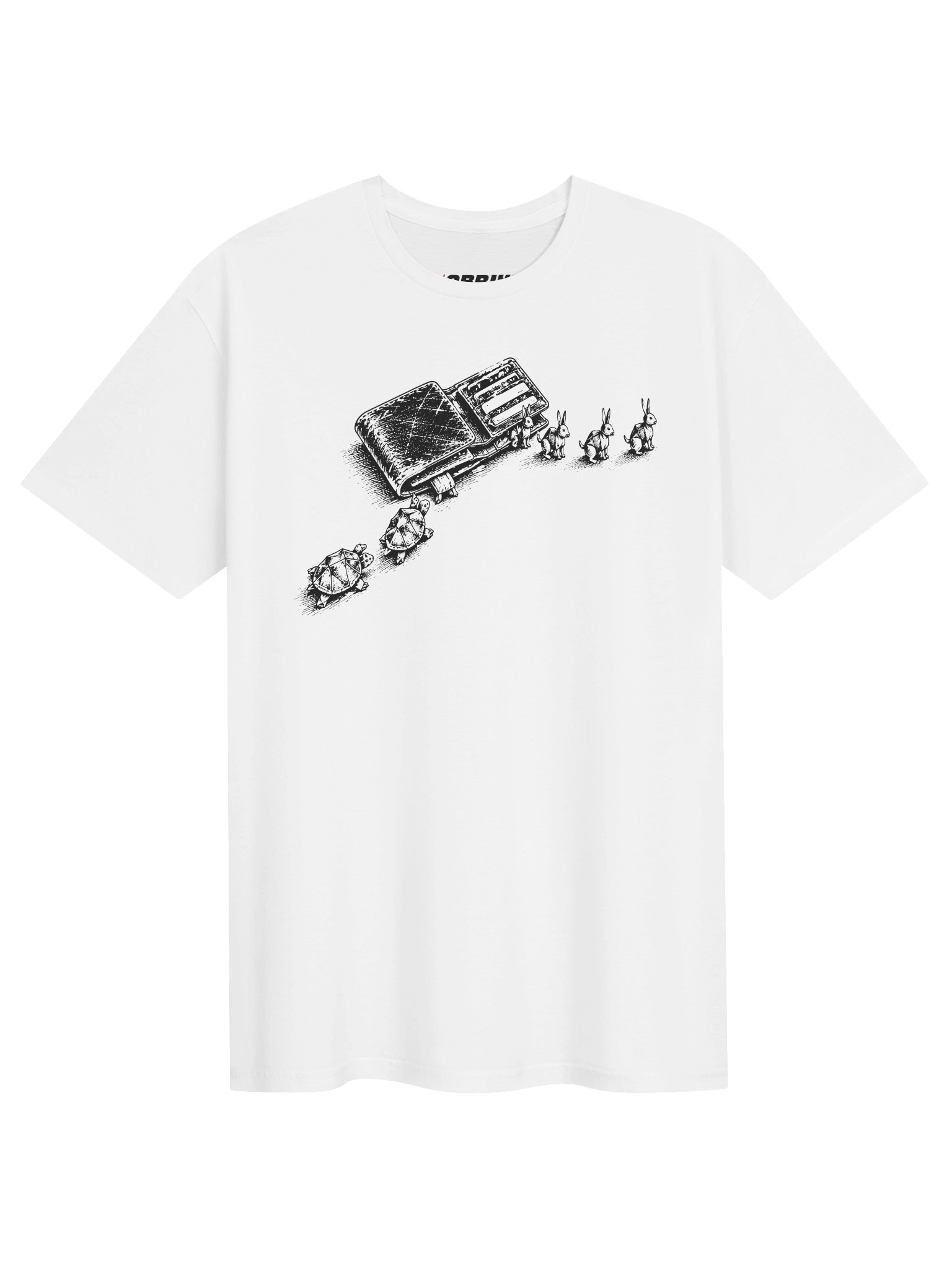 Funny Ants Carrying Wallet Minimal T-Shirt product image (3)