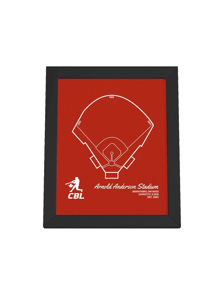 Brantford Ballpark Print product image (8)