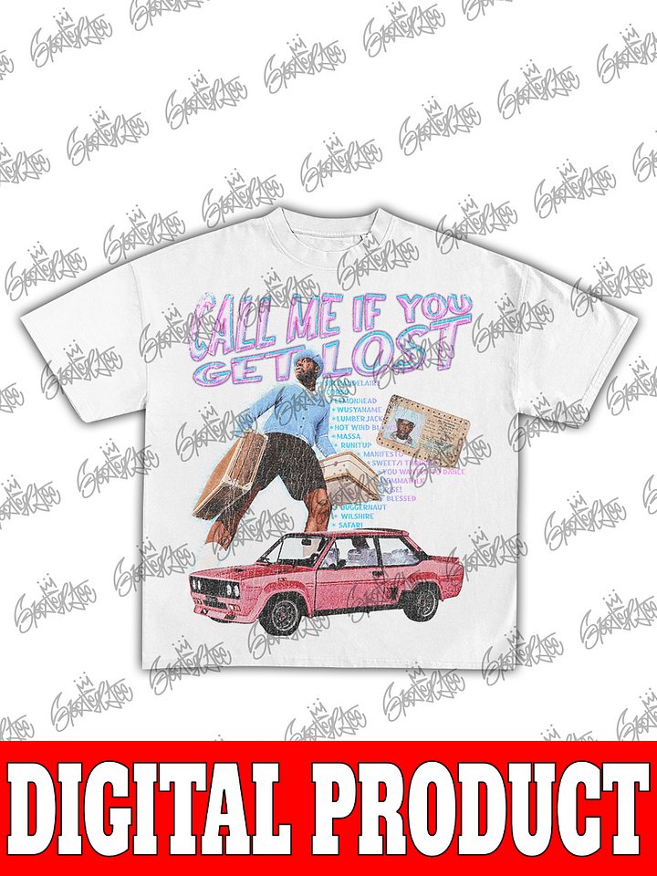 CALL ME IF YOU GET LOST Album Vintage Bootleg Digital T-Shirt product image (2)