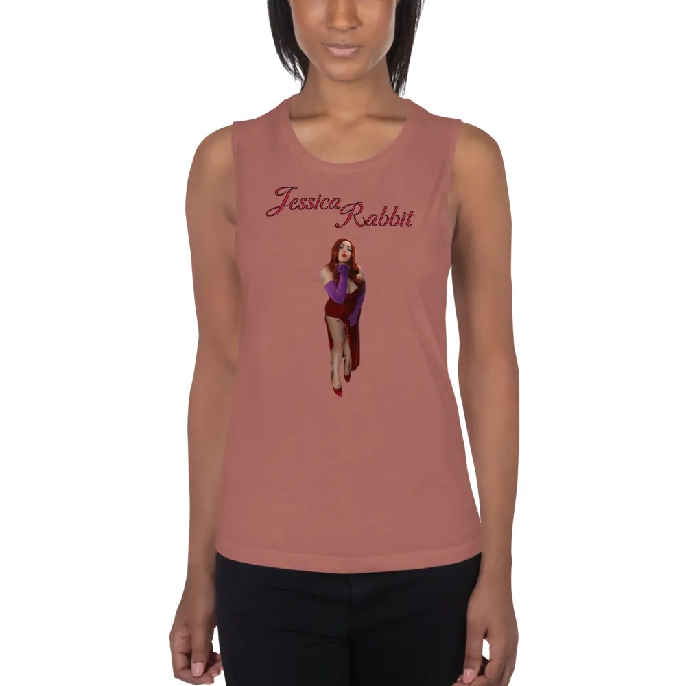 Jessica Rabbit Women's Muscle Tank product image (29)