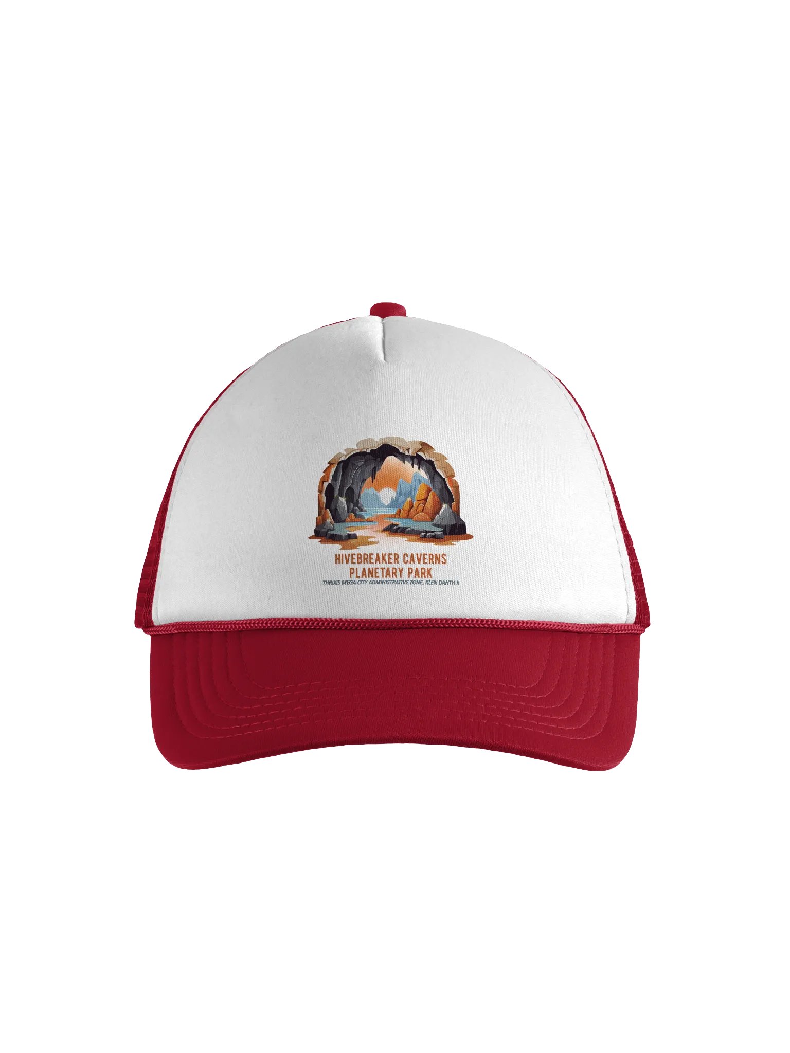 Hivebreaker Caverns Planetary Park Trucker Hat product image (1)