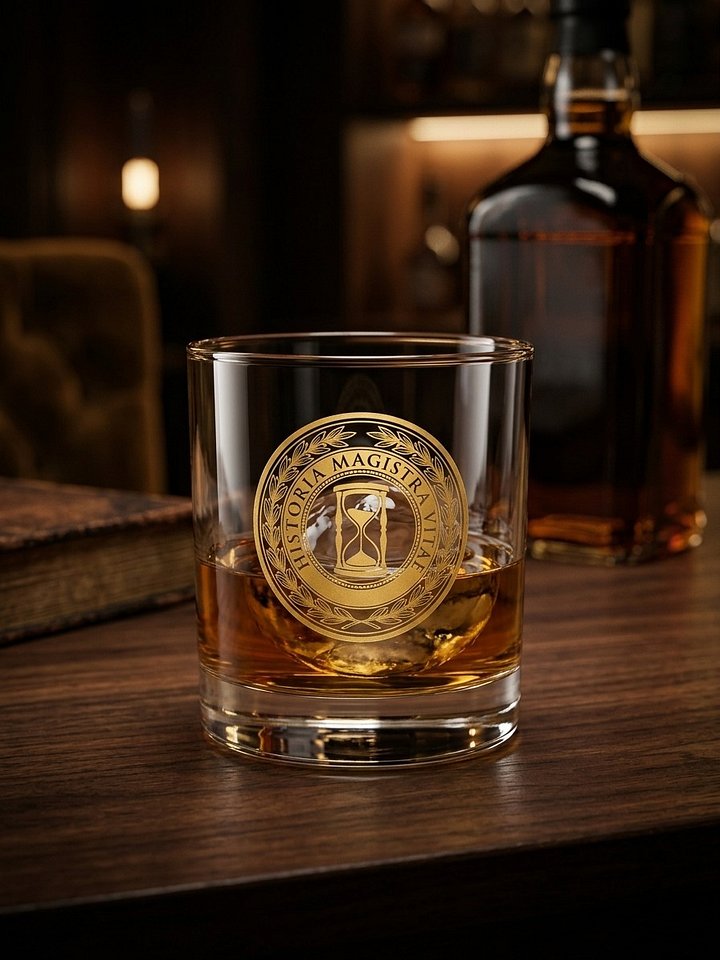 Historia Magistra Vitae Whiskey Glass product image (2)