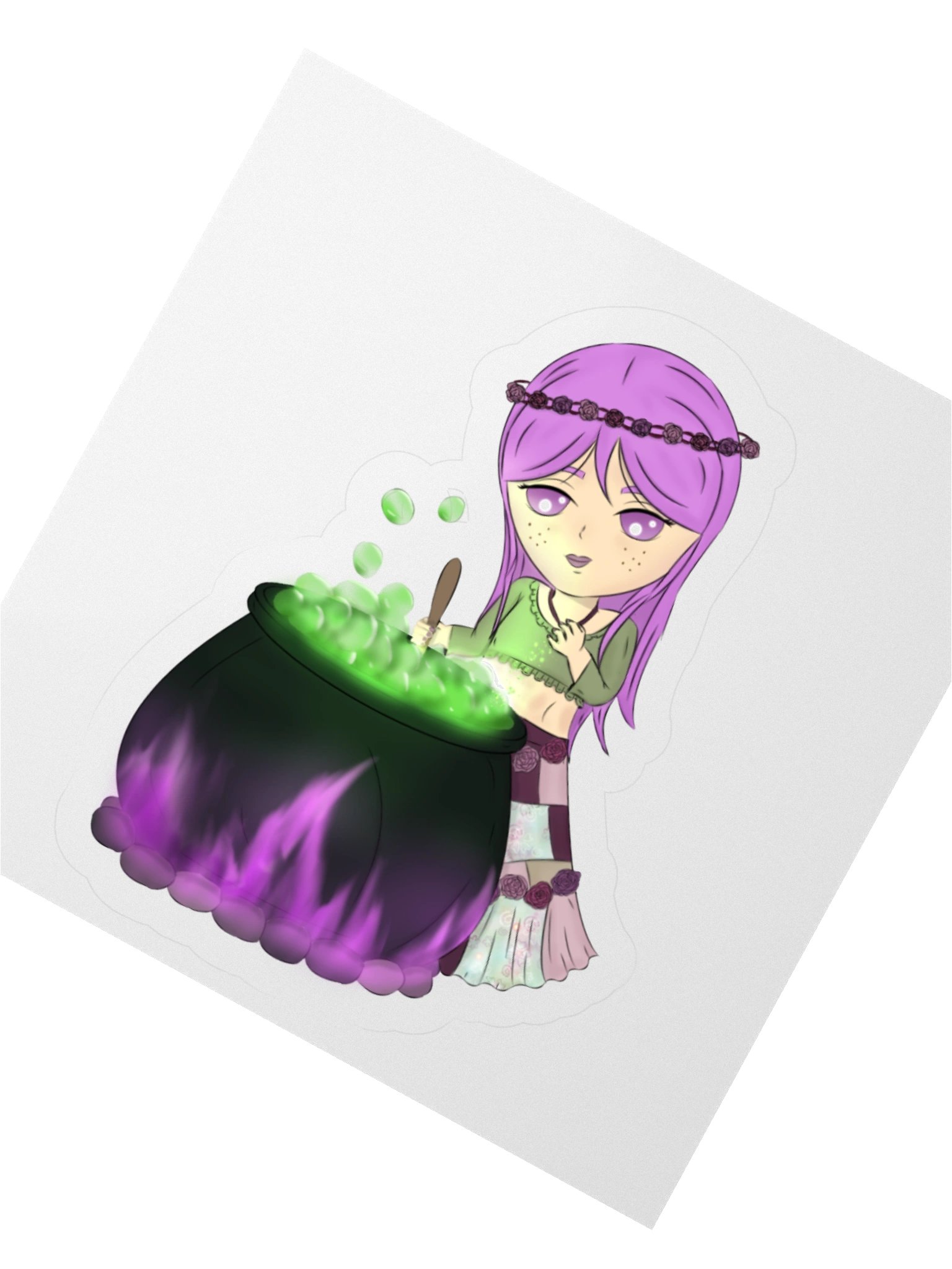 Kitchen Witch Riku | Sticker Set product image (6)