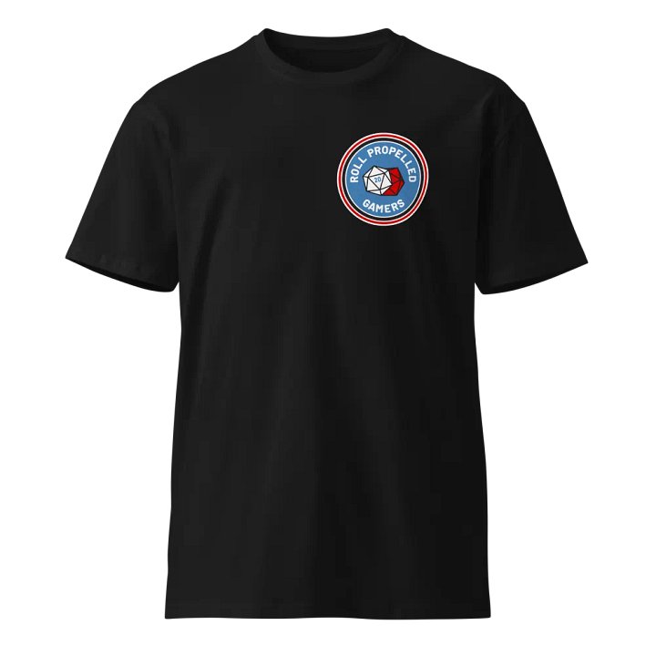 Roll Gamers Round Logo T-Shirt product image (1)