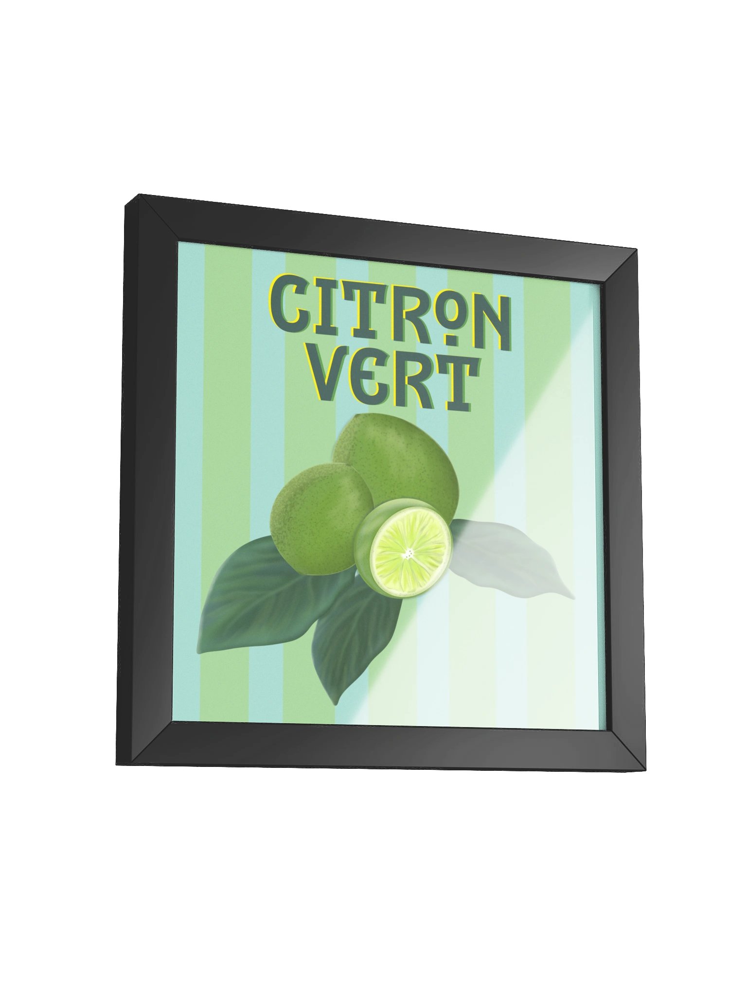 Citron Vert – Framed High-Quality Matte Poster product image (4)