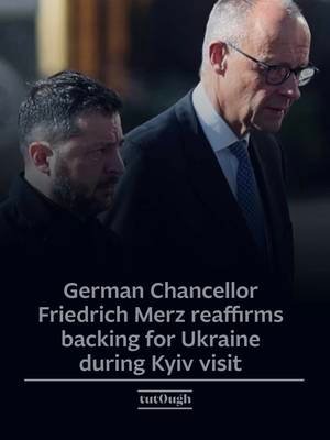 🇺🇦🇩🇪Germany has announced an additional €1 billion in military aid for Ukraine, as German Chancellor Friedrich Merz visited Kyiv alongside Ukrainian President Volodymyr Zelenskiy amid continued Russian drone attacks on the capital. Merz also confirmed €350 million for Ukraine’s energy sector, saying Germany would continue supporting Ukraine’s security and Europe’s wider stability. During the visit, German and Ukrainian organisations signed defence and industrial agreements worth around €6.5 billion. Key developments: - Germany pledged €1 billion in military assistance and €350 million for energy infrastructure. - 16 agreements worth approximately €6.5 billion were signed, including air defence, radar and drone technology. - President Volodymyr Zelenskyy said Ukraine remained open to renewed peace talks while calling for greater international pressure on Russia. The visit highlights Germany’s continued political, military and economic support for Ukraine while defence cooperation and diplomatic efforts remain central to Europe’s security agenda. ℹ️    @Reuters  📸 Ukraine's President Volodymyr Zelenskiy and German Chancellor Friedrich Merz walk as they pay tribute at the makeshift memorial to fallen Ukrainian defenders, amid Russia's attack on Ukraine, at the Independence Square in Kyiv, Ukraine, October 4, 2026. REUTERS/Alina Smutko #Ukraine #Germany #Europe #Geopolitics #WorldNews