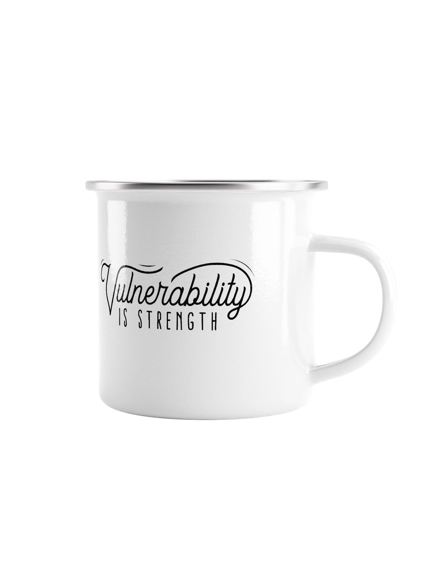 Glasses & Mustache Enamel Mug product image (2)