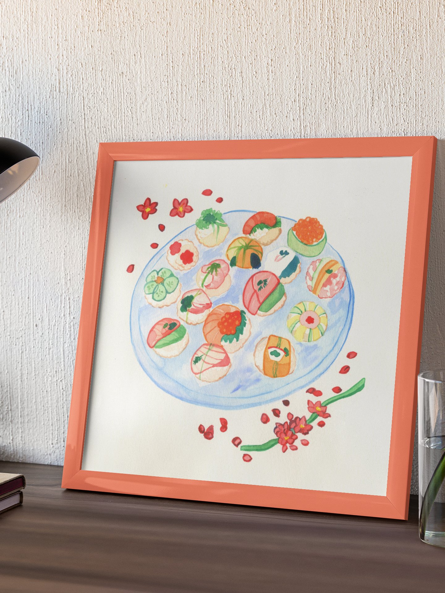 Plate Of Sushi Art Print product image (15)
