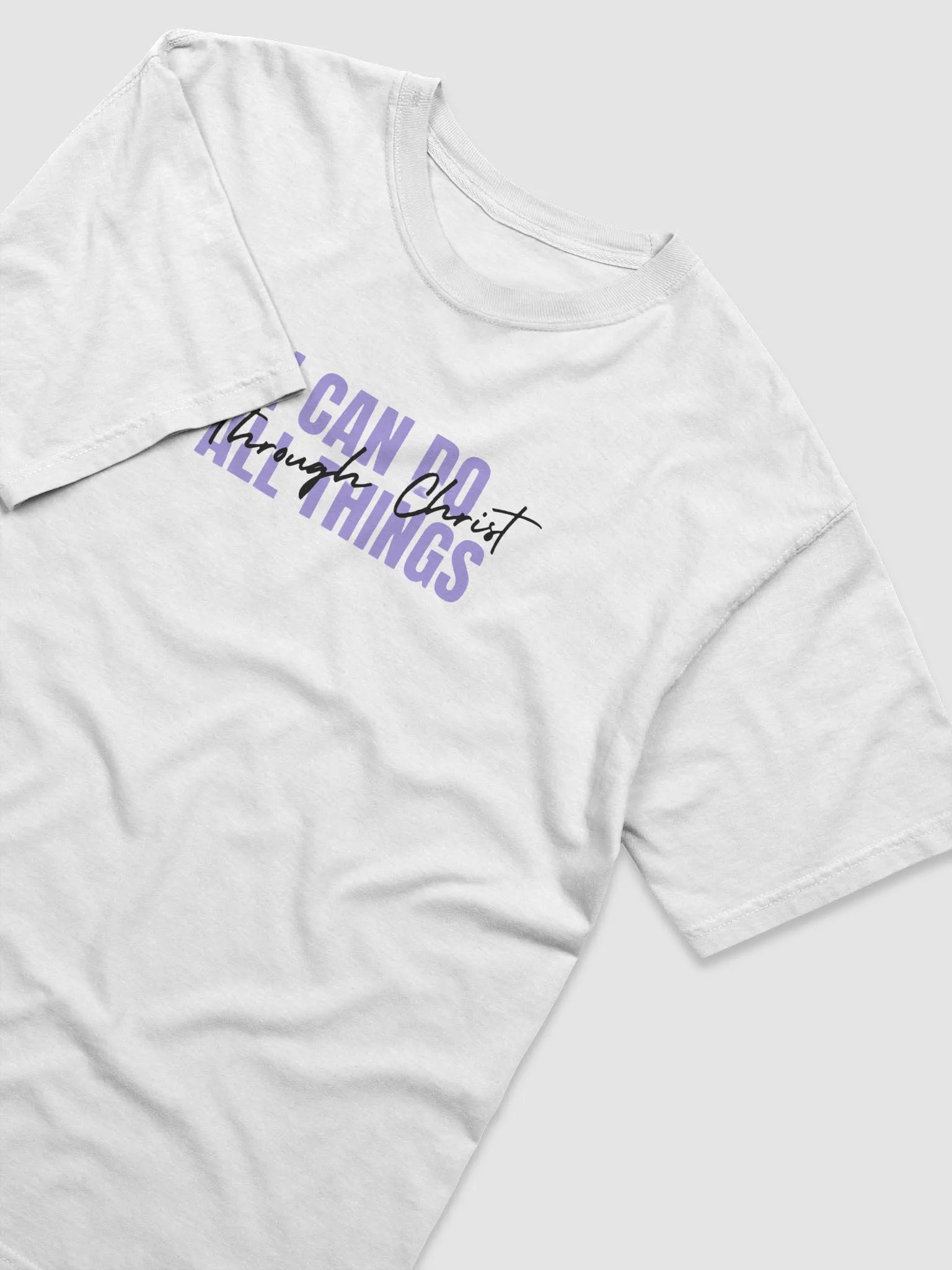 Through Christ Classic Purple – Philippians 4:13 product image (3)