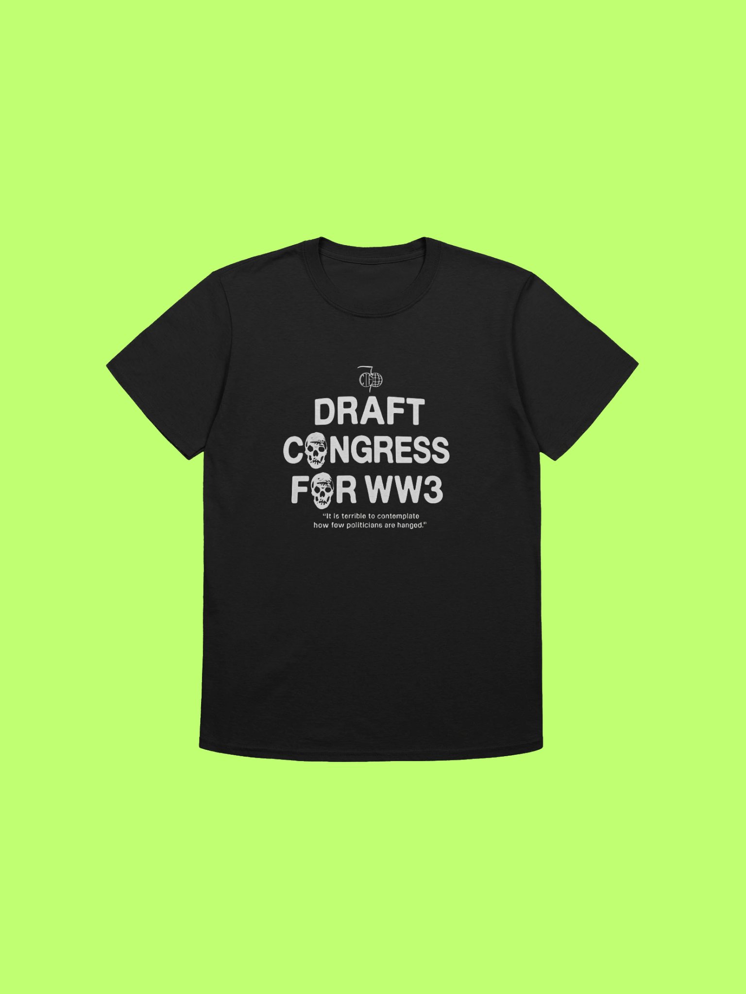 Draft Congress For WW3 Shirt product image (212)