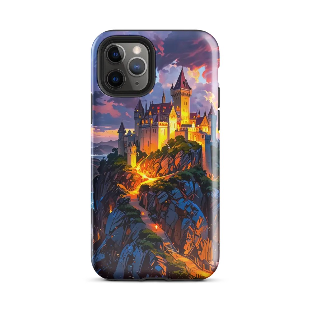Enchanting Castle Sunset iPhone Case product image (49)