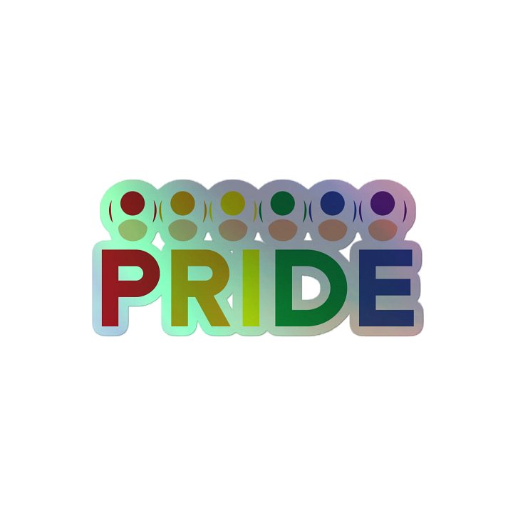 Toad Pride Holo Sticker product image (2)