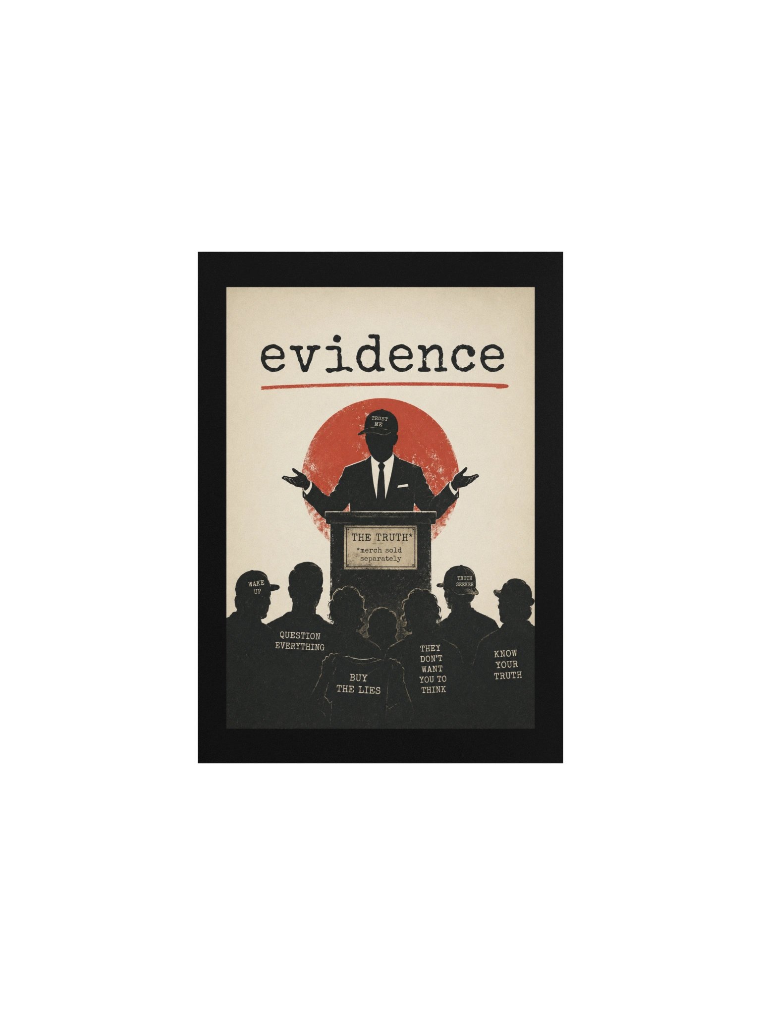 The Evidence Poster product image (1)
