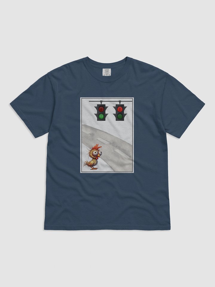 Chicken Do Not Cross Graphic Tee product image (6)