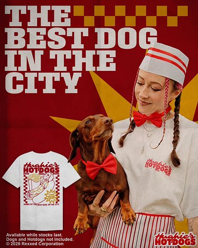 The Best Dog in the City! HALLOWEENIE MERCH DROP IS LIVE! 

Check out shophollyrex.com #hollyrex #merch #halloween #twitch
