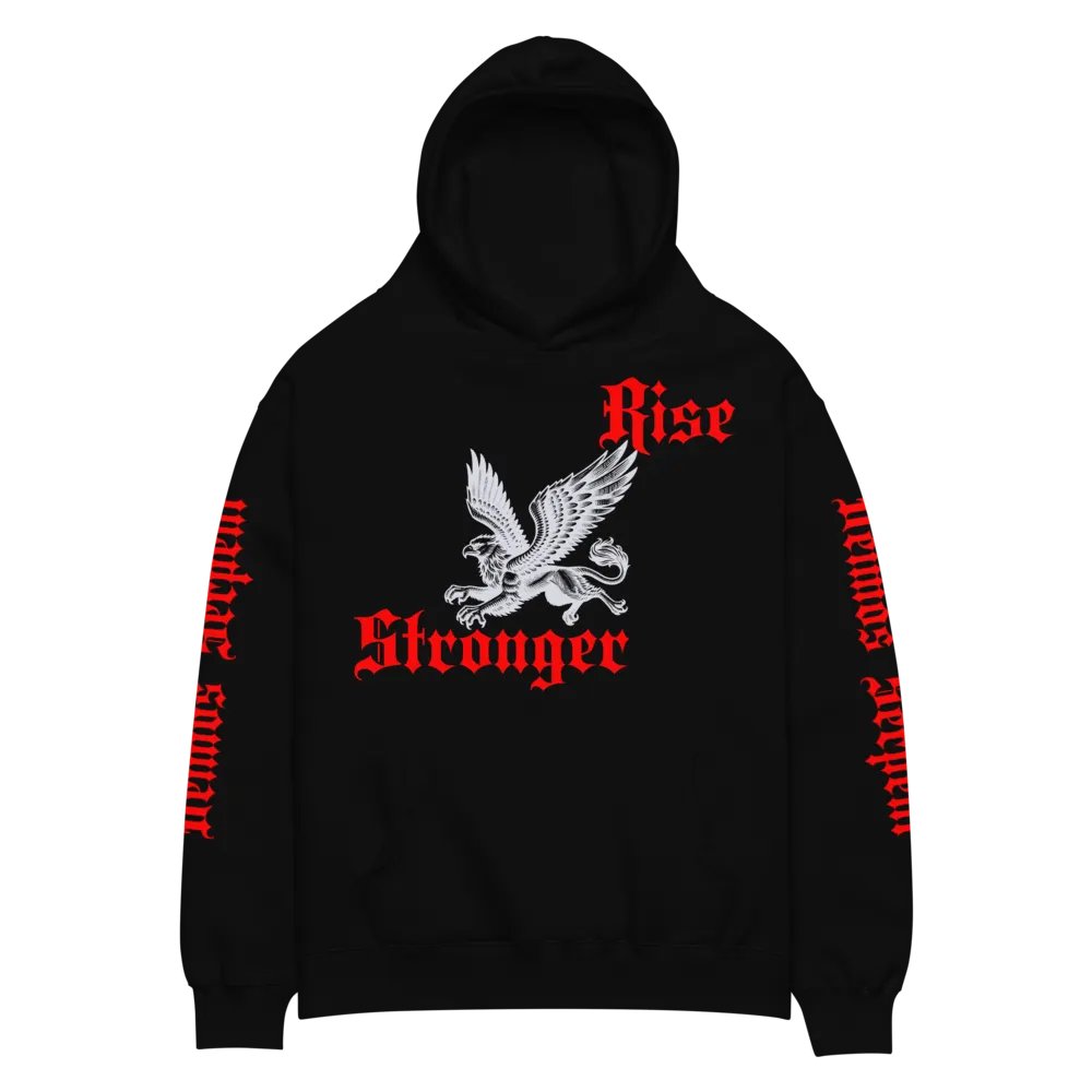 Rise Stronger oversized hoodie product image (2)
