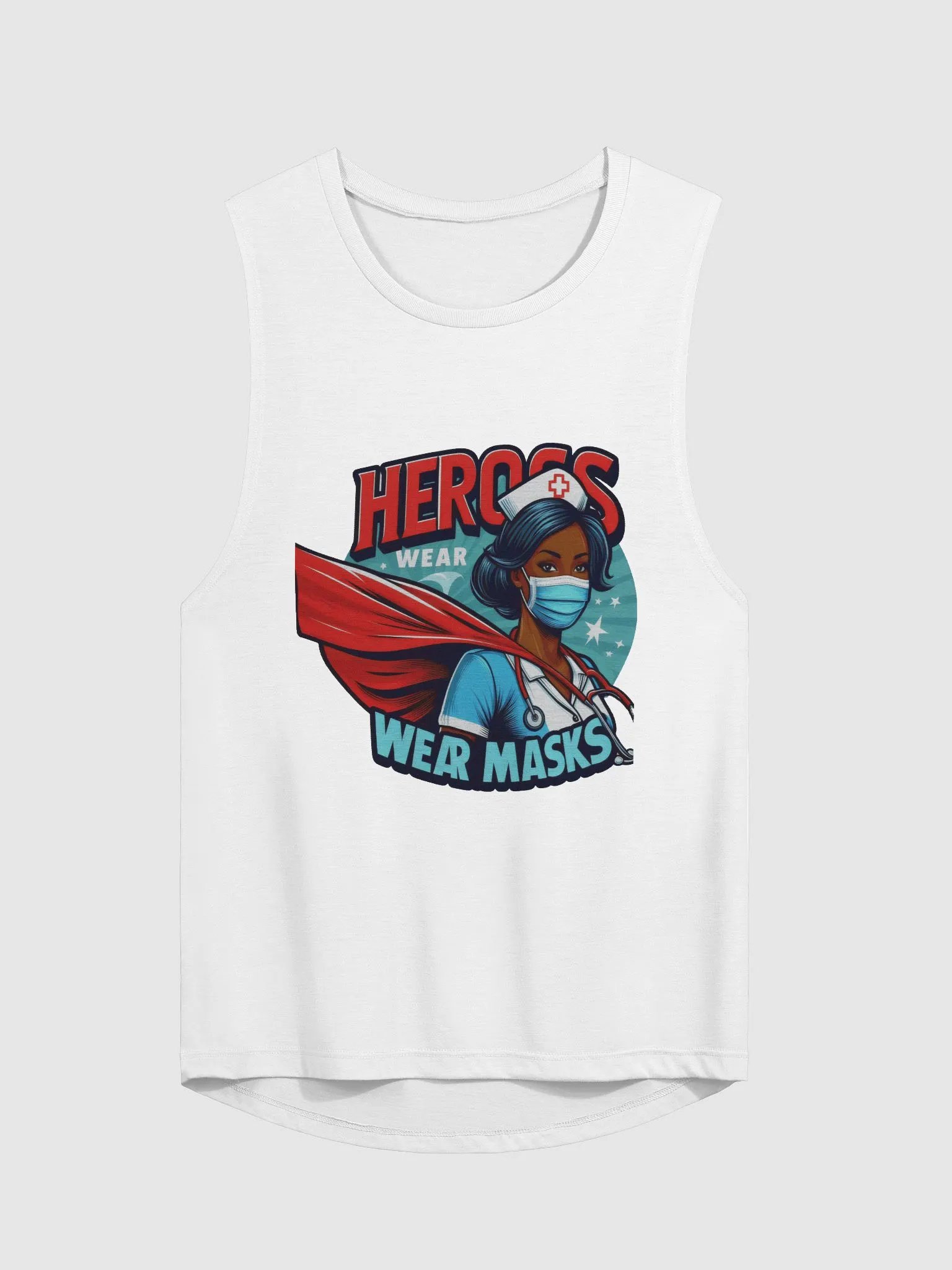 Superhero Nurse Flowy Muscle Tank product image (1)