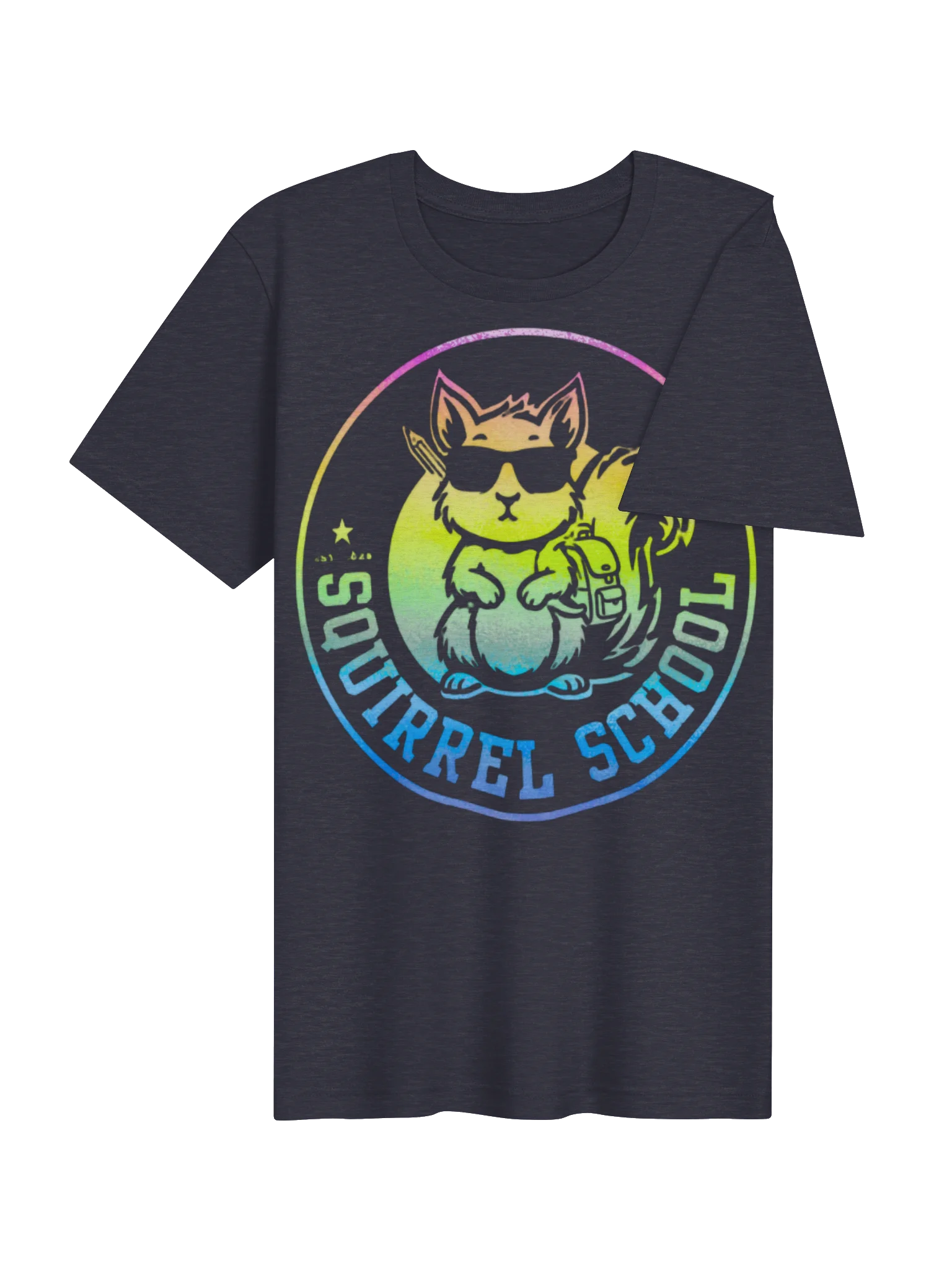 Rainbow Squirrel School Tee product image (4)