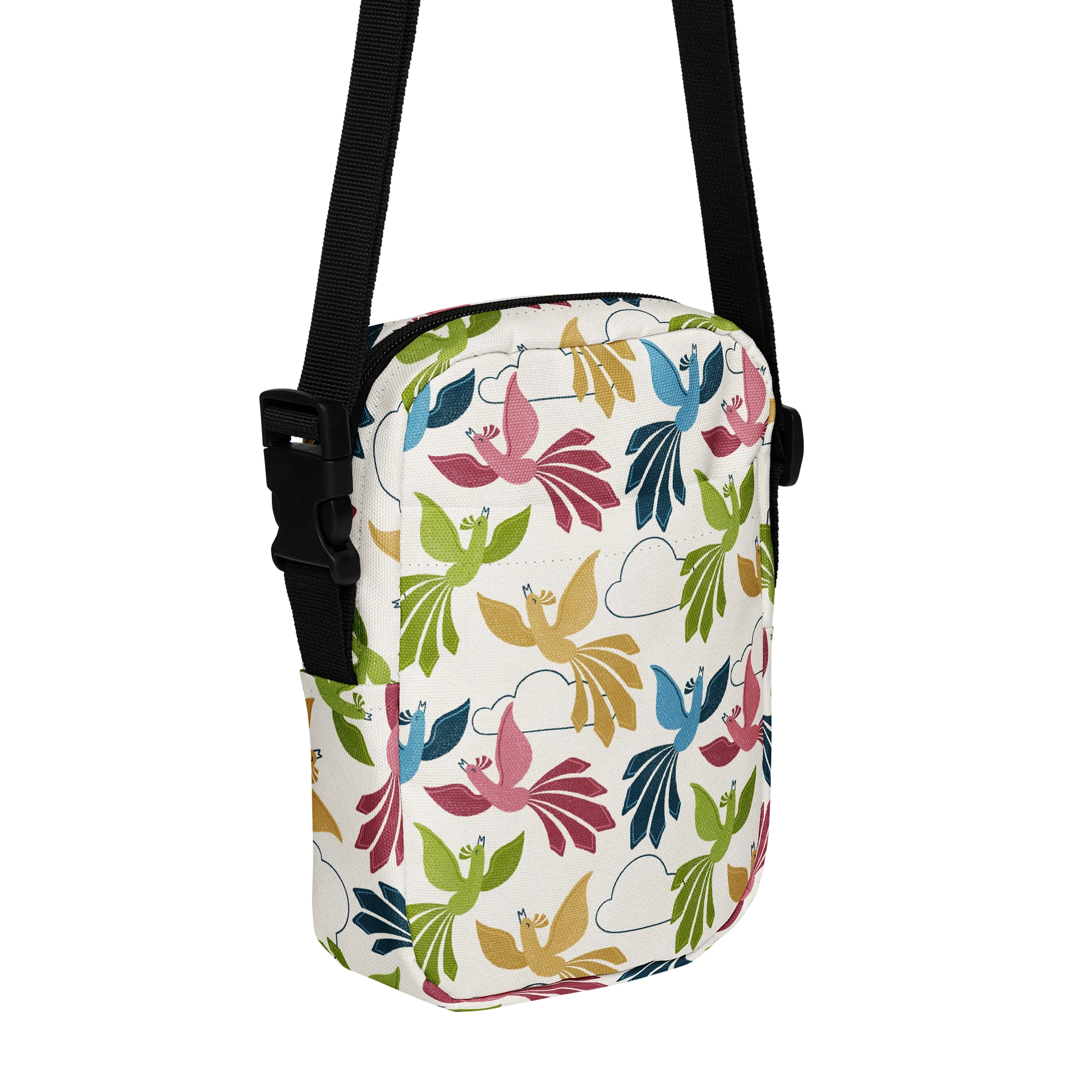 Mid-Century Modern Firebirds Crossbody Bag product image (1)