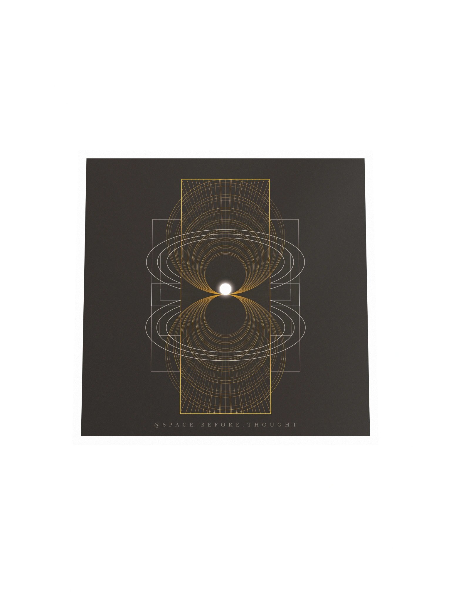 Line art - Square matte poster product image (8)