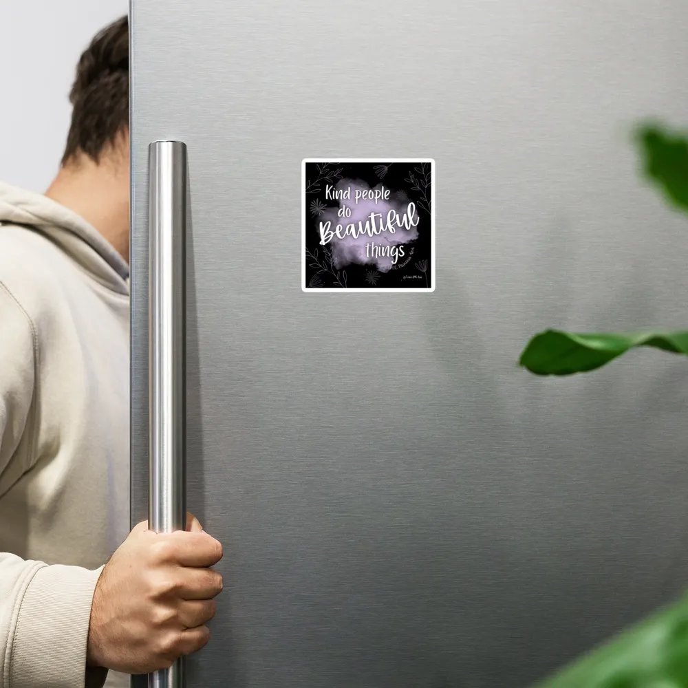 KPDBT - Black/Lavender Magnet product image (2)