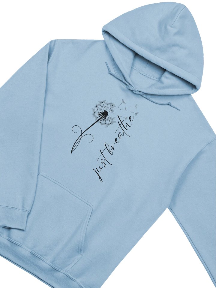 Tranquil Dandelion Hoodie - Breathe with Nature's Ease product image (2)