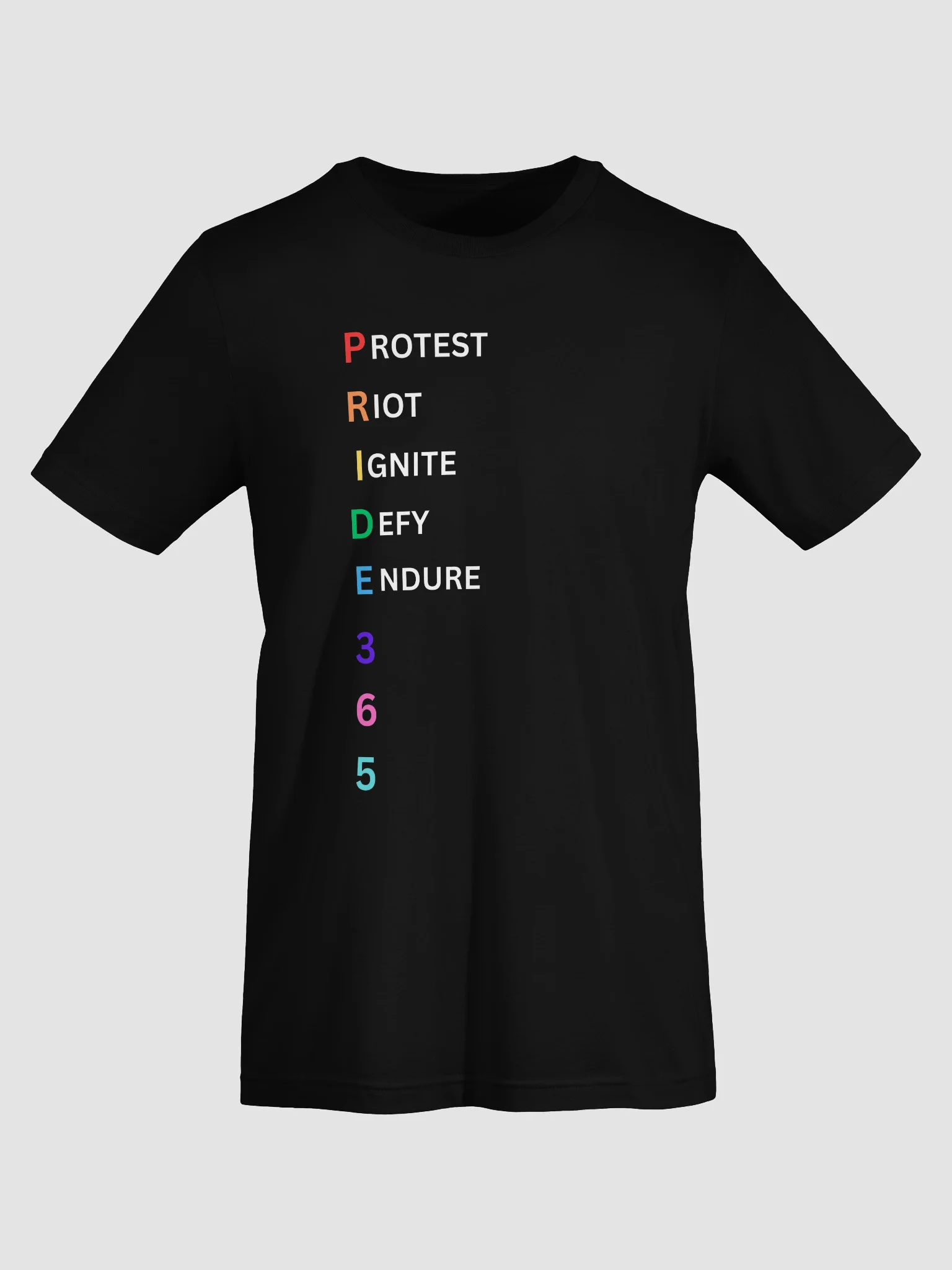 Pride 365 (protest, riot, ignite, endure) Tee product image (39)