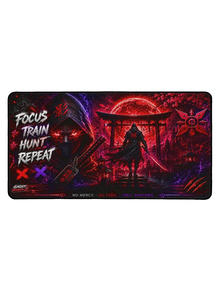 🎮 Neon Cyberpunk Desk Mat ⚔️ product image (1)