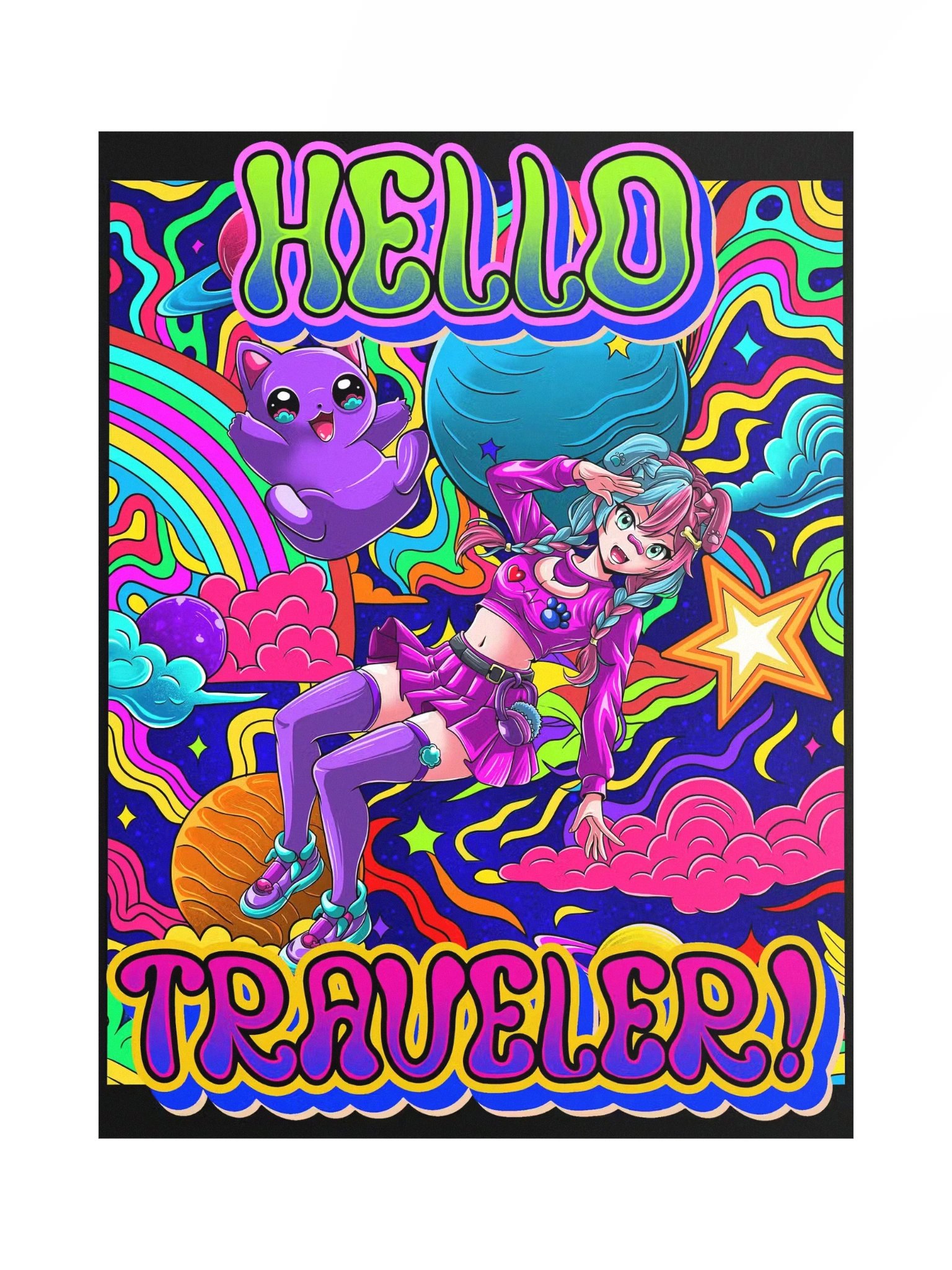 Hello Traveler! Poster product image (1)