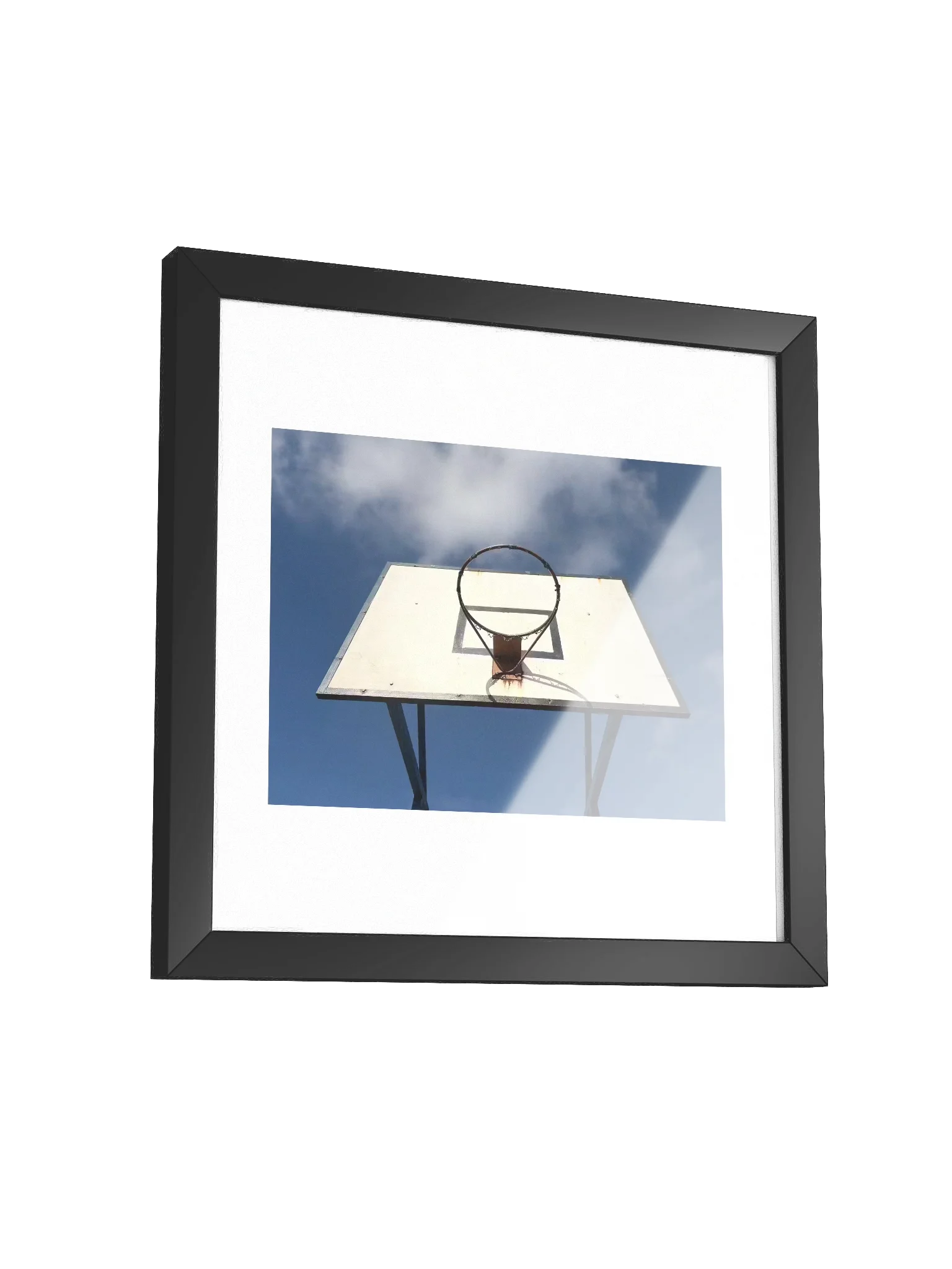 Basketball Hoop Framed Art Print product image (8)