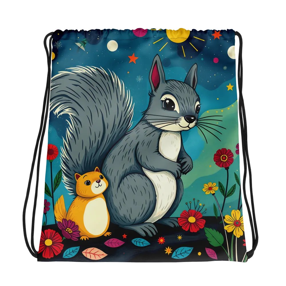 Starry Night Adventure Drawstring Bag product image (1)