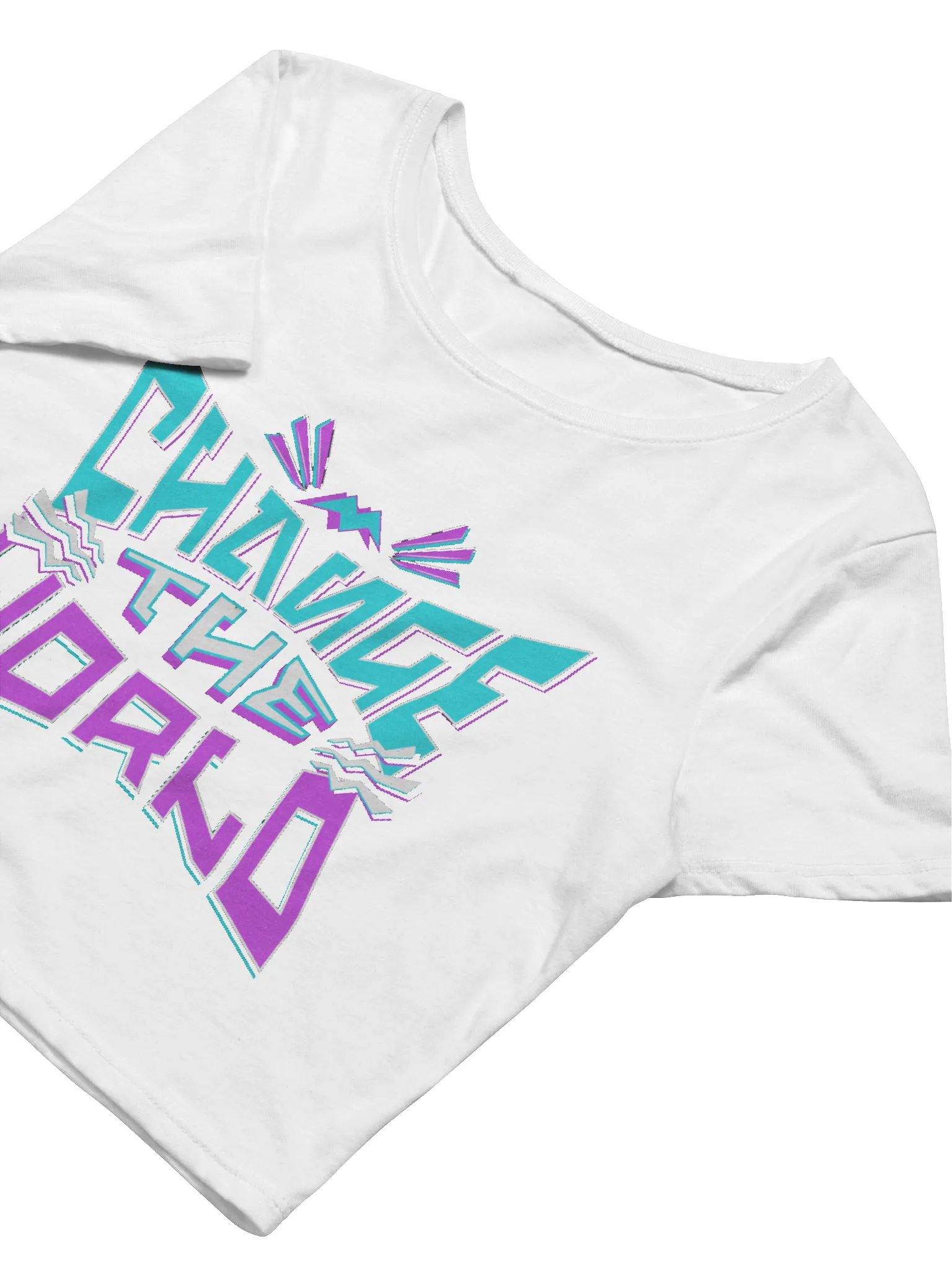 Change The World Crop Tee product image (9)