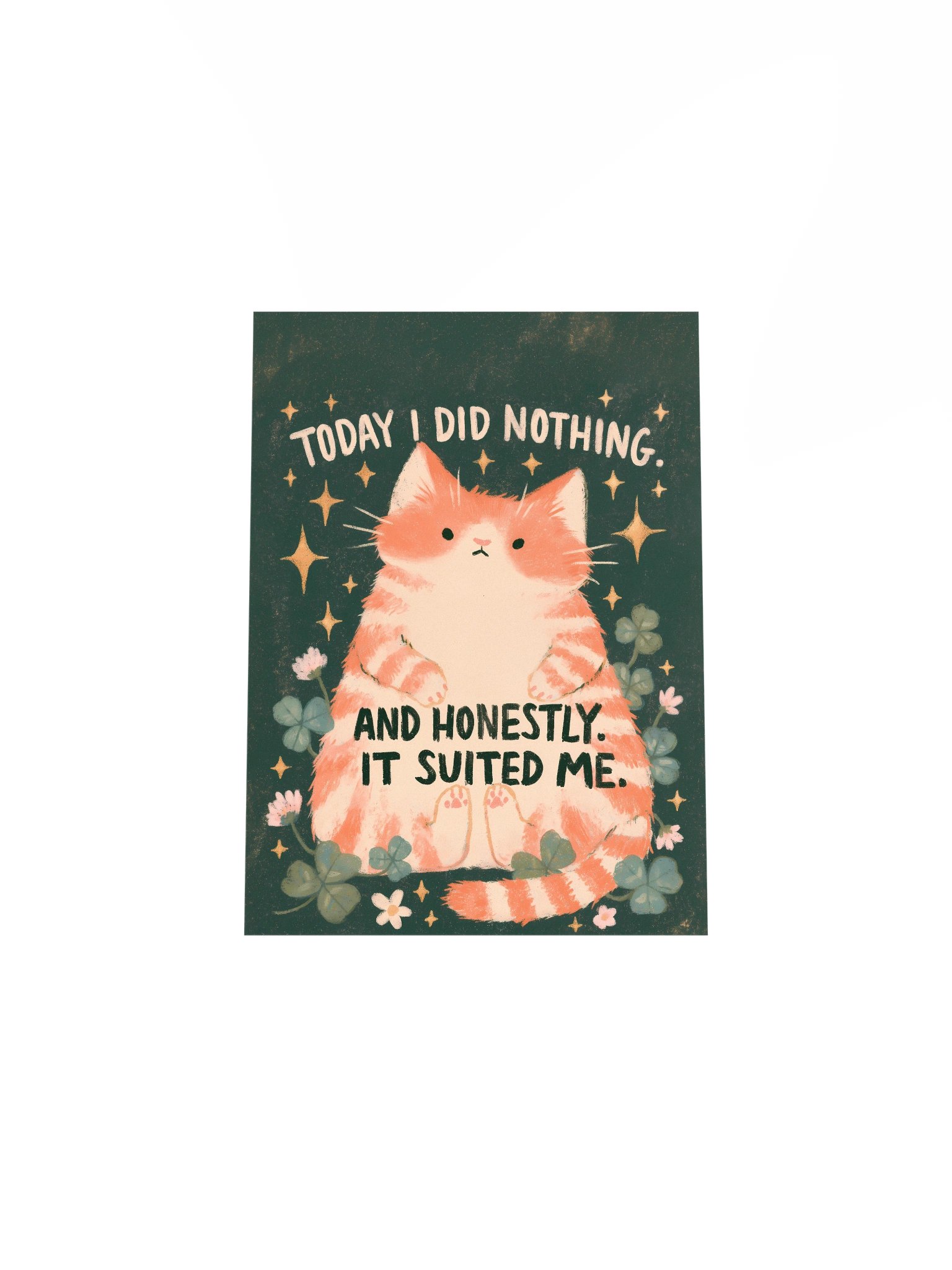 Catitude: Today I Did Nothing Poster product image (28)