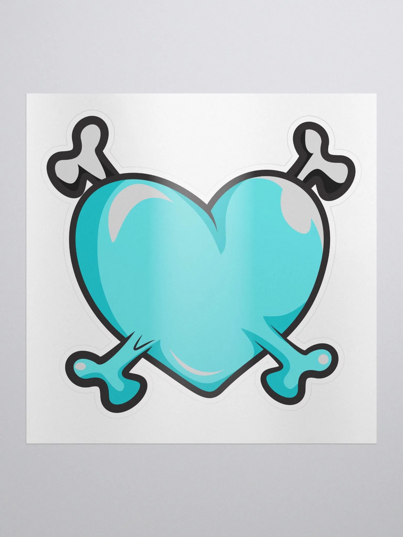 Brew Heart Sticker product image (1)