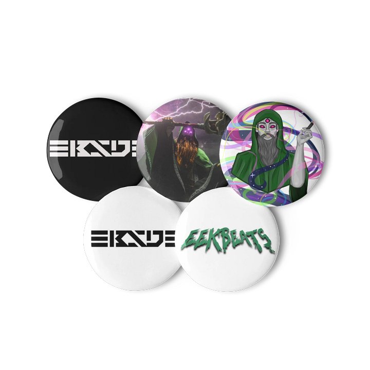 EBSDE X EekBeats Pin Buttons Set product image (3)